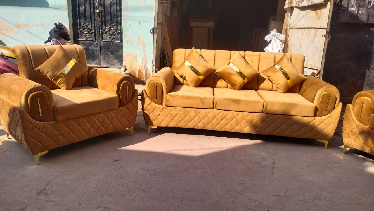 Sofa renovation and reupholstery work